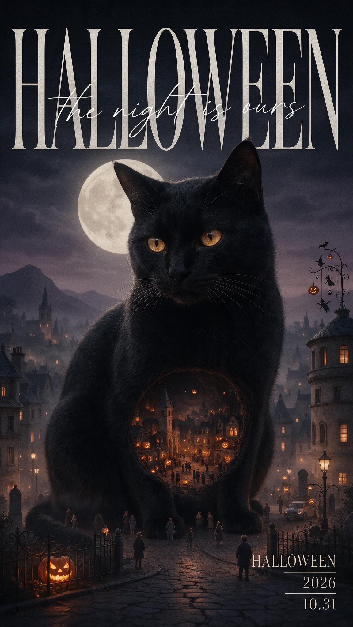 Black Cat poster example
