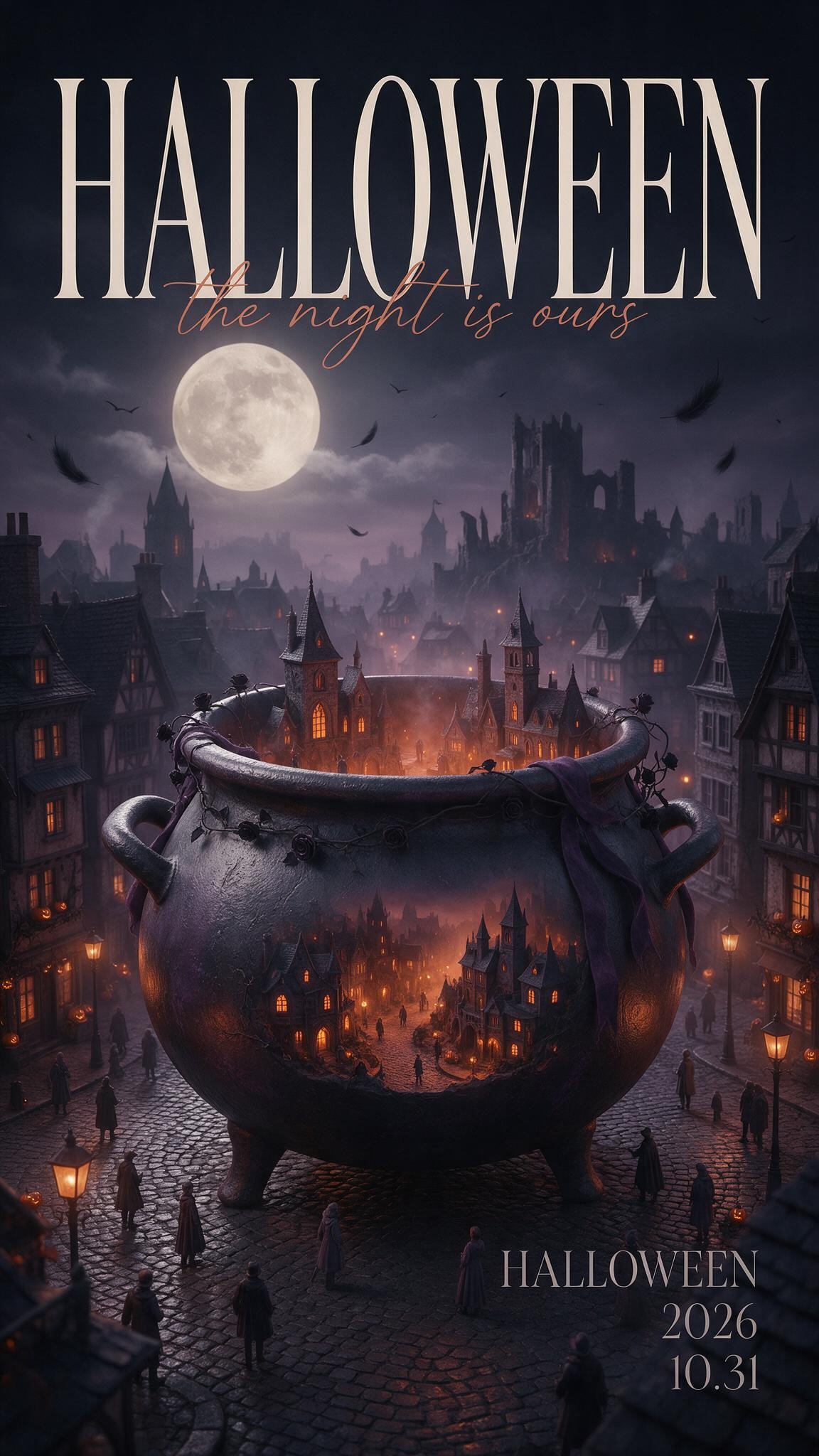 Magic Cauldron poster example